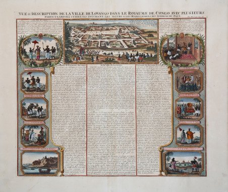 Vue & Description de la Ville de Lovango dans le …