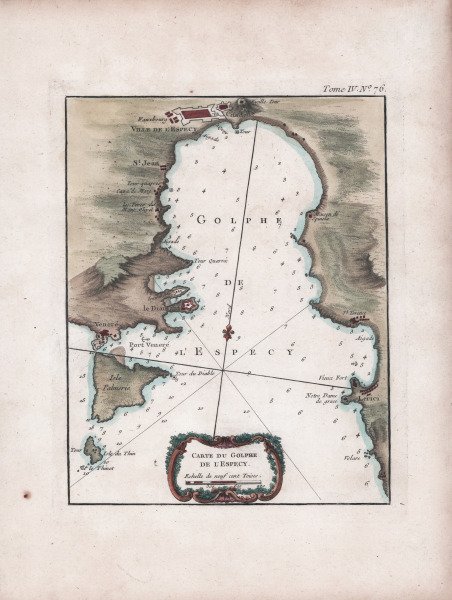 Carte du Golphe de l'Especy