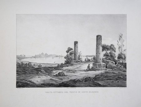 Veduta Pittorica del Tempio di Giove Olimpico