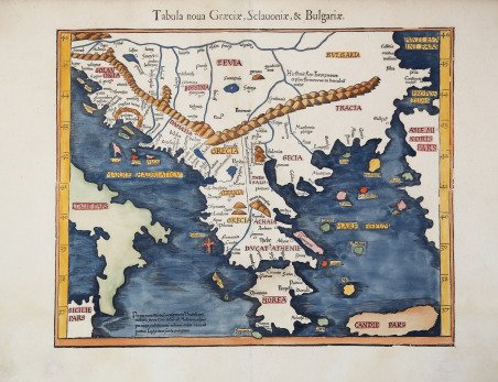 Tabula nova Graeciae, Sclavoniae, & Bulgariae