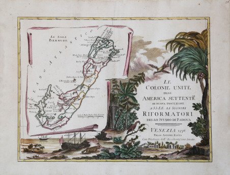 Le Colonie Unite delle Americhe Settentr.le di Nuova Projezione