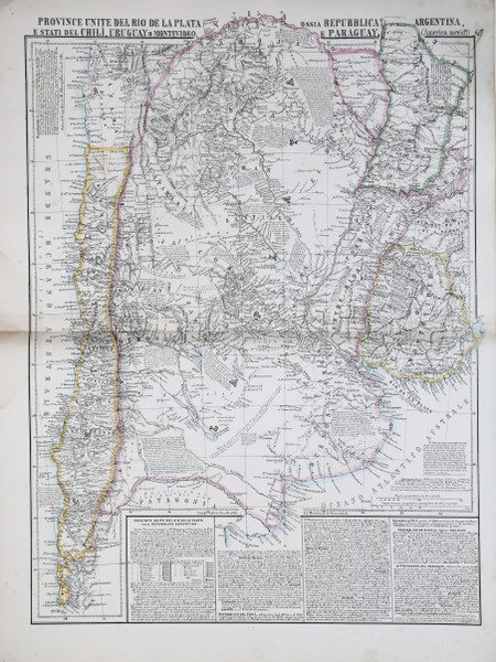 Province Unite del Rio de La Plata ossia Repubblica Argentina,e …