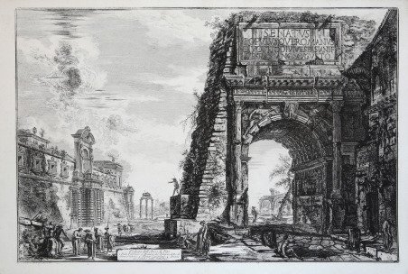 Veduta dell'Arco di Tito