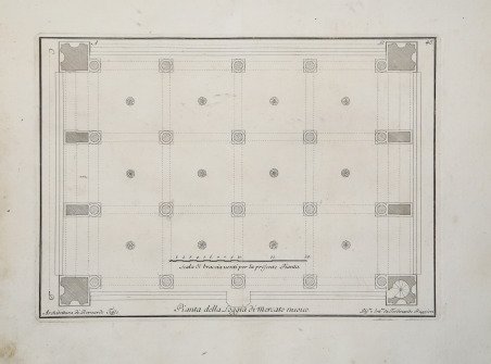 Pianta della Loggia di Mercato nuovo