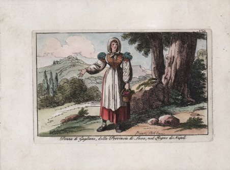 Donna di Gagliano, della Provincia di Lecce, nel Regno di …