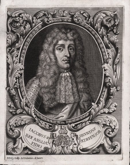 Iacobus Secundus Rex Angliae e Defensor Fidei