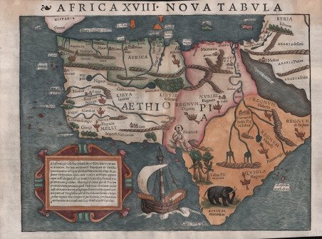Africa XVIII Nova Tabula