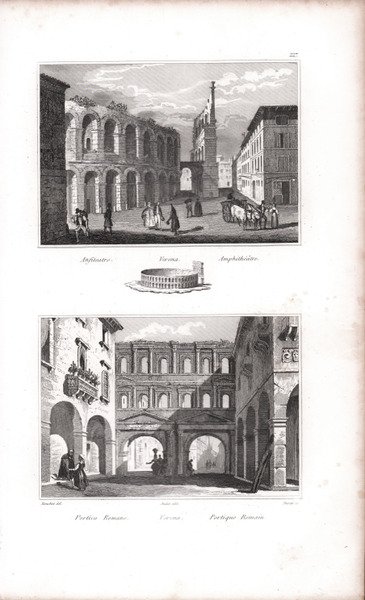 Portico Romano. Verona
