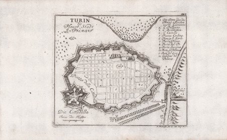 Turin die Haupt Stadt in Piemont