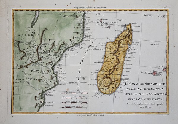Le Canal de Mosambique, l'Isle de Madagascar, les Etats du …