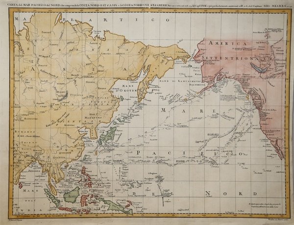 Carta del Mar Pacifico del Nord ….