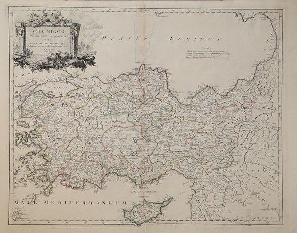 Asia Minor in suas partes seu provincias divisa.