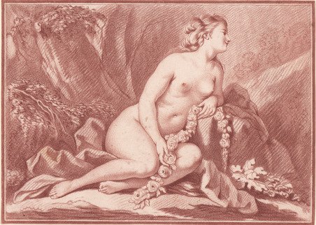 Nudo femminile seduto