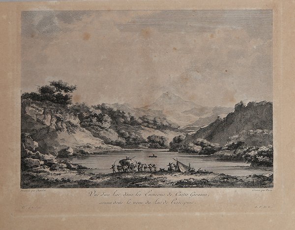 Vuë d'un Lac dans les Environs de Castro Giovani, connusous …