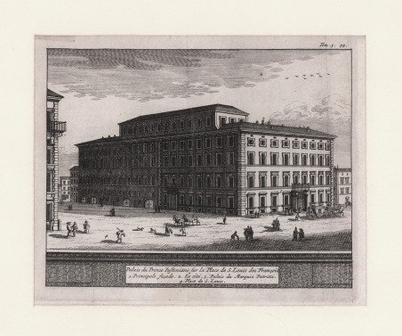 Palais du Prince Iustinianu sur la Place de S. Louis …