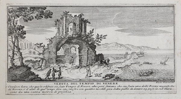 Veduta del Tempio di Venere