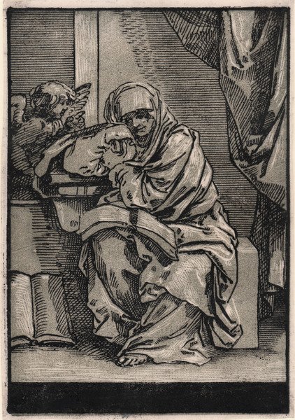 Allegoria dello Studio (Una sibilla)