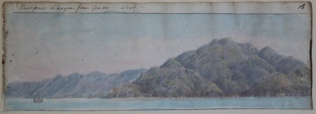 Portfino 4 leagues from Genoa west