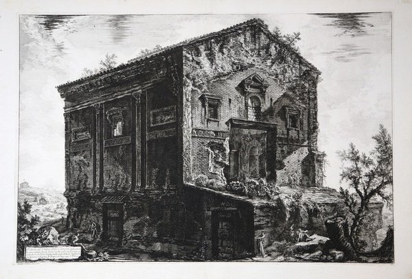 Veduta del Tempio delle Camene, anticamente circondato da un bosco … | Immagine principale