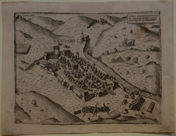 Il vero disegno di Vicovaro Occupato da Imperiali et recuperato …
