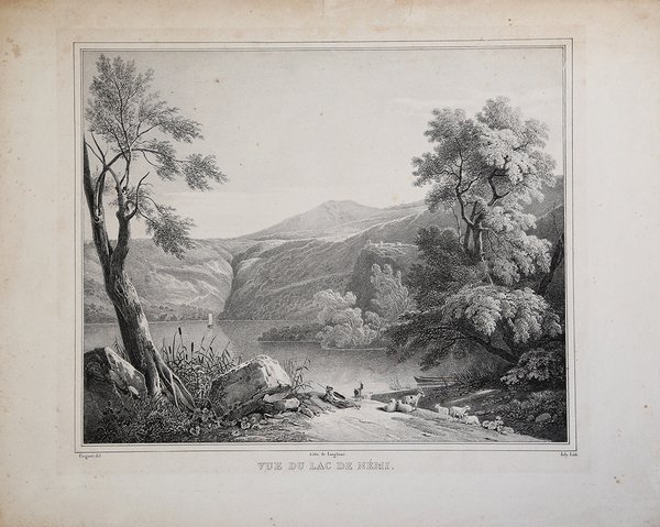 Vue du Lac de Némi