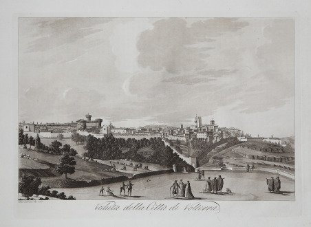 Veduta della Città di Volterra