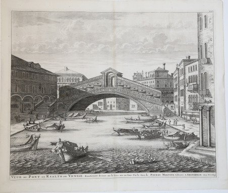 Veue du Pont de Rialto de Venise…