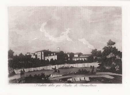 Veduta della già Badia di Buonsollazzo