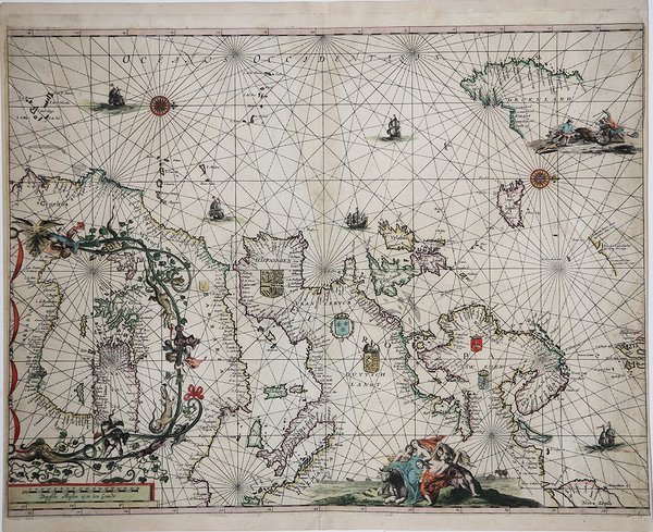[Carta nautica di Europa e Mediterraneo]