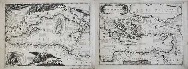 Ristretto del Mediterraneo, Composto Dal P. Maestro Coronelli Cosmografo della …