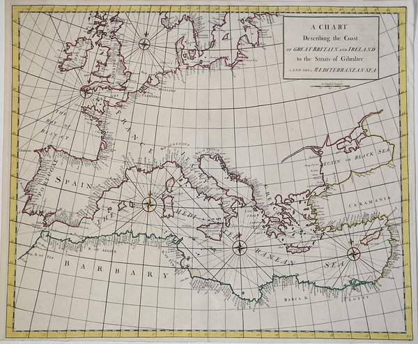 A Chart Describing the Coast of Great Britain and Ireland …