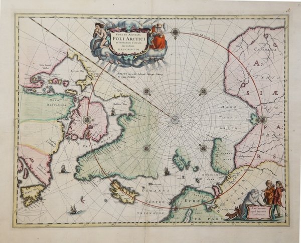 Nova et Accurata Poli Artici et Terrarum Circum Iacentium Descriptio