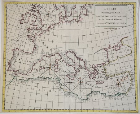 A Chart Describing the Coast of Great Britain and Ireland …