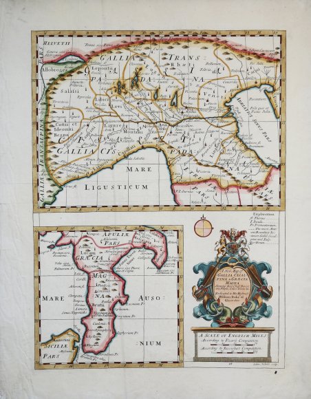 A New Map of Gallia Cisalpina & Graecia Magna