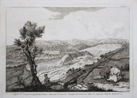 A. Oppido - B. Porzione del Lago formato in Cumi …