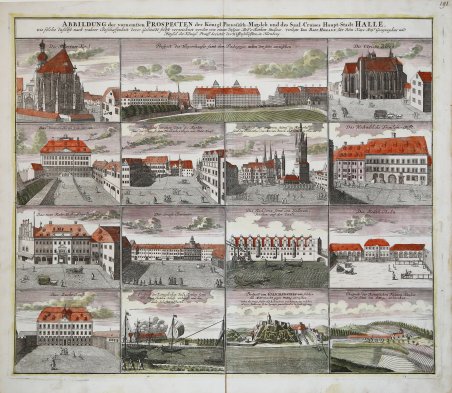Abbildung der vornemsten Prospeten der Königl. Preussisch-Magdeb und des Saal-Craises …
