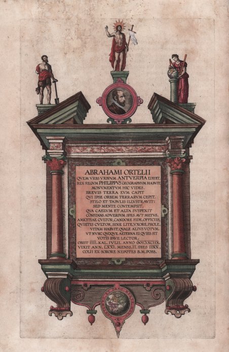Abraham Ortelii Quem Urbs Urbium Antuerpia Edidit.