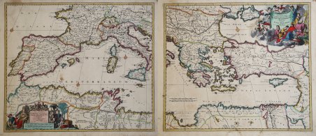 Accuratissima Occidentalioris Districtus Maris Mediterranei Tabula