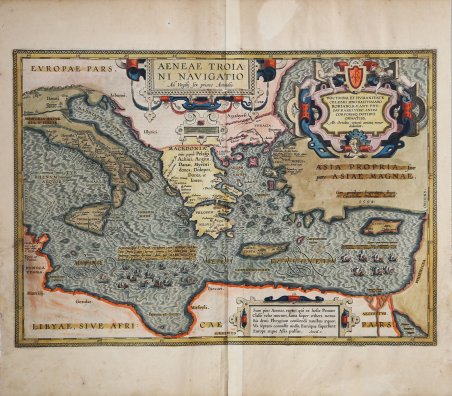 Aeneae Troiani Navigatio Ad Virgilij fex priores Aeneidos