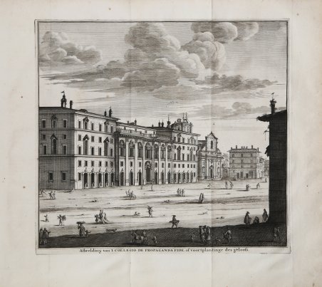 Afbeelding van't Collegio de Propaganda Fide, of voortplantinge des geloofs