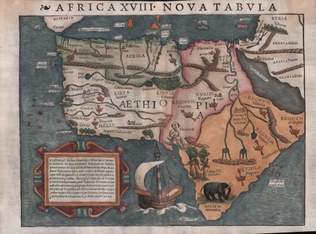 Africa XVIII Nova Tabula