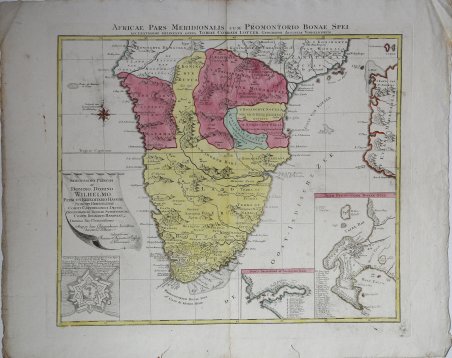 Africae Pars Meridionalis cum Promontorio Bonae Spei,…