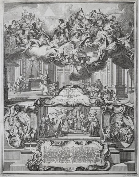 Allegoria dell'investitura dell'Imperatore del Sacro Romano Impero