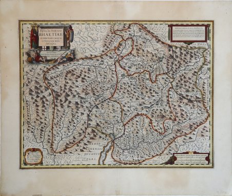 Alpinae seu Foederatae Rhaetiae subditorumque ei Terrarum Nova Descriptio