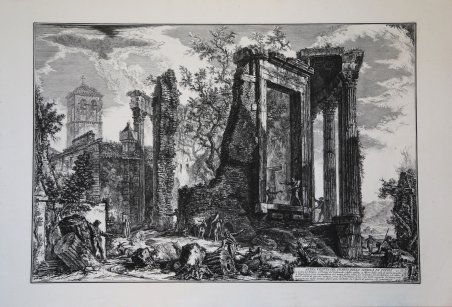 Altra veduta del Tempio della Sibilla in Tivoli