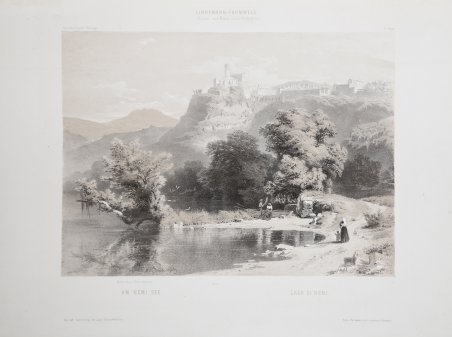 Am Nemi See/ Lago di Nemi