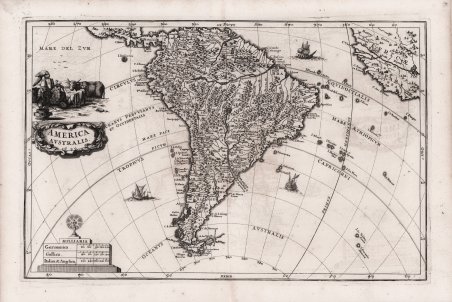 America Australis 1699