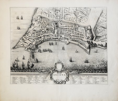 Ancona. Esplicatione delle cose notabili nella famosissima Città d'Ancona.