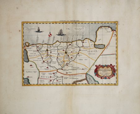 Appendix Tab.III Africae, Aegyptum Inferiorem Exhibens