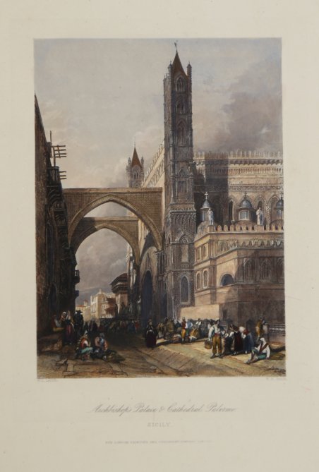 Archbishop's Palace & Cathedral. Palermo.